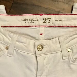 Kate Spade White Skinny Jeans